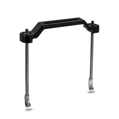 Black Billet Battery Hold Down + J-Bolts | 66-86 Bronco, 65-86 Ford Truck